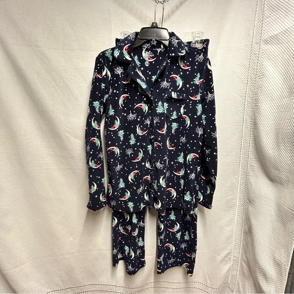 Croft & Barrow Blue and Red Pajama Set Intimates & Sleepwear